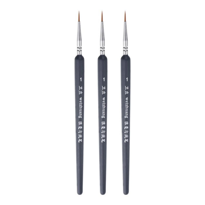 miniature painting brushes