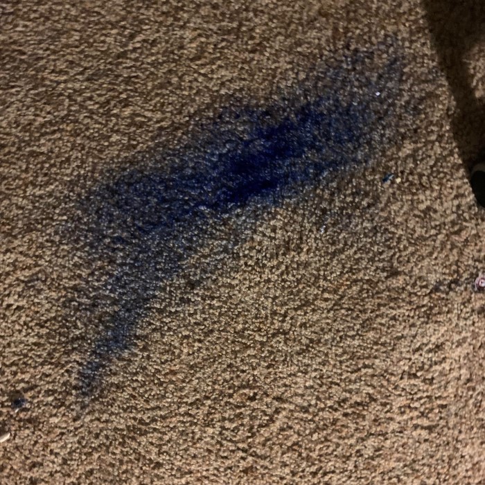 how to get ink out of carpet