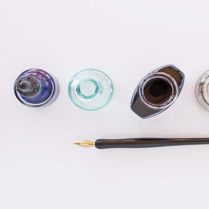 what is ink made out of
