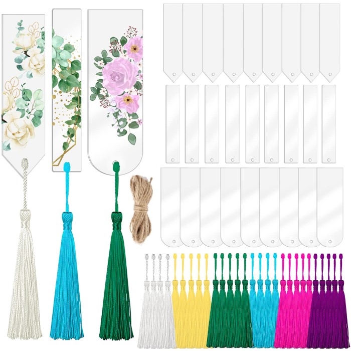 acrylic bookmark blanks