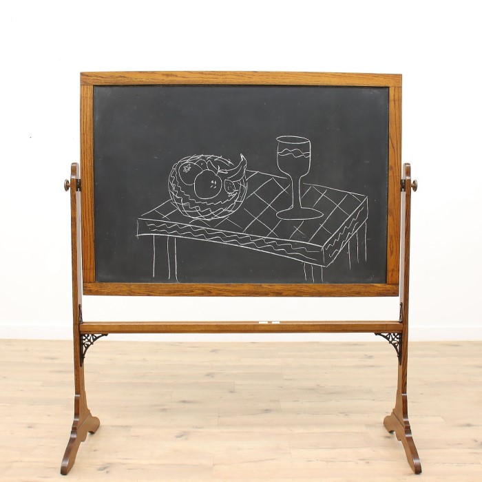 chalk board