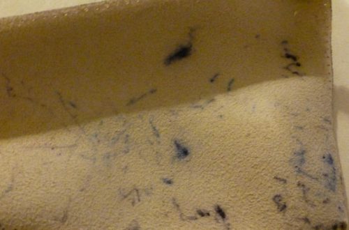 how to remove pen ink from leather