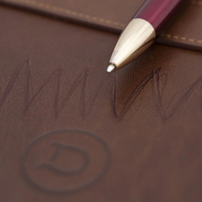 how to remove pen ink from leather