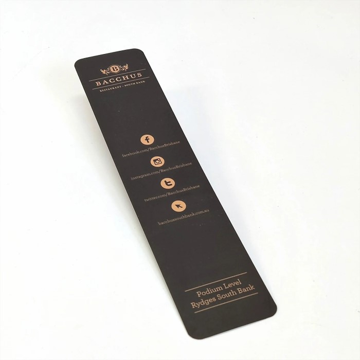 bookmark sizes