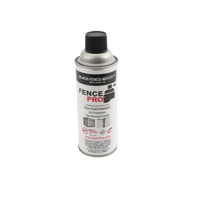 black spray paint