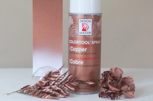 rose gold spray paint