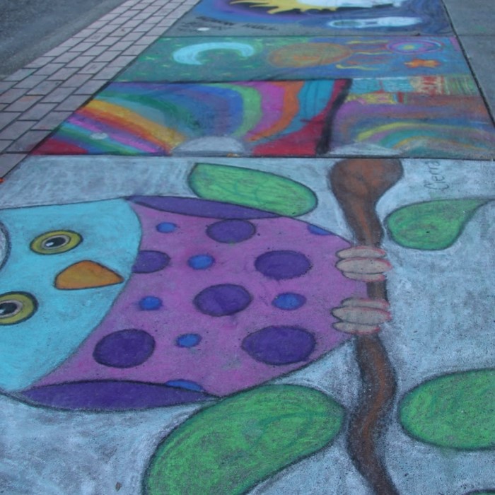 sidewalk chalk ideas