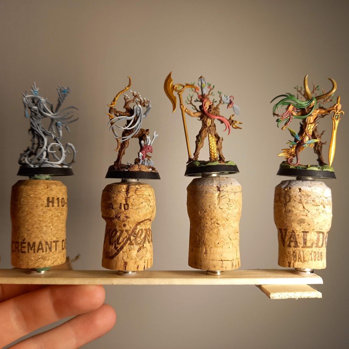 miniature painting handle