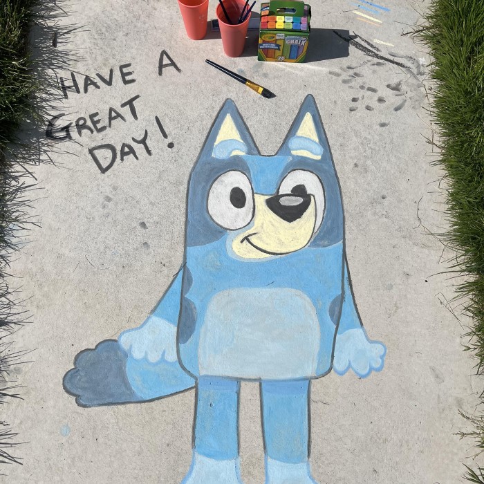 chalk drawings