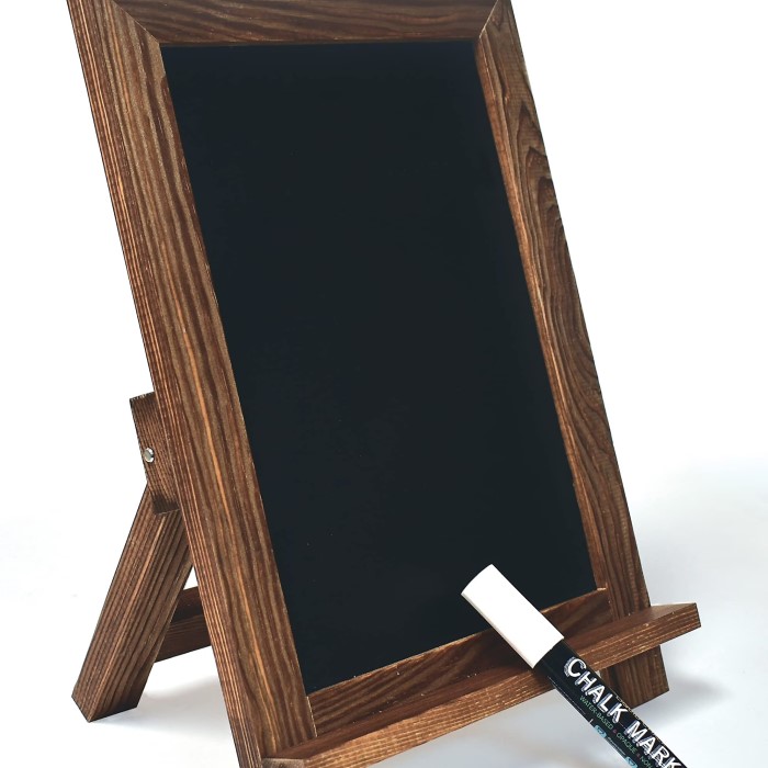 chalk board