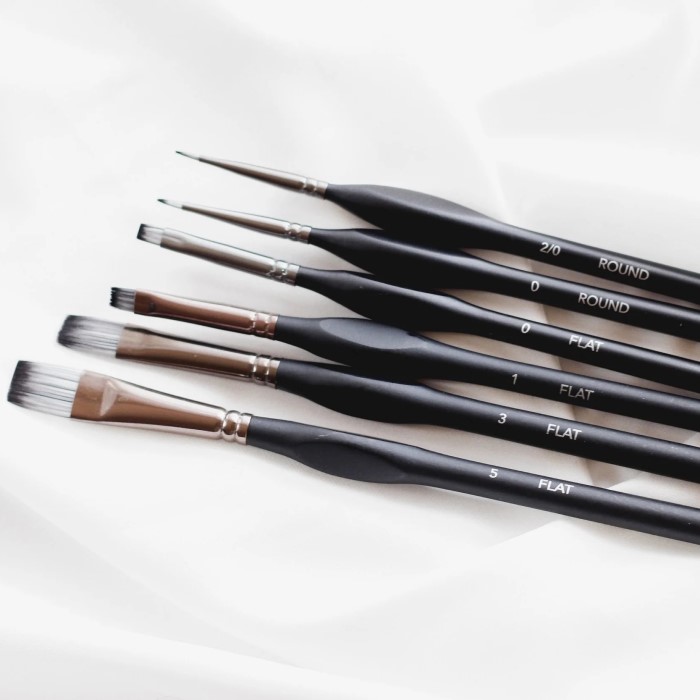 best brushes for miniature painting