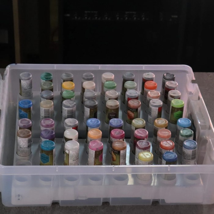 miniature painting kit