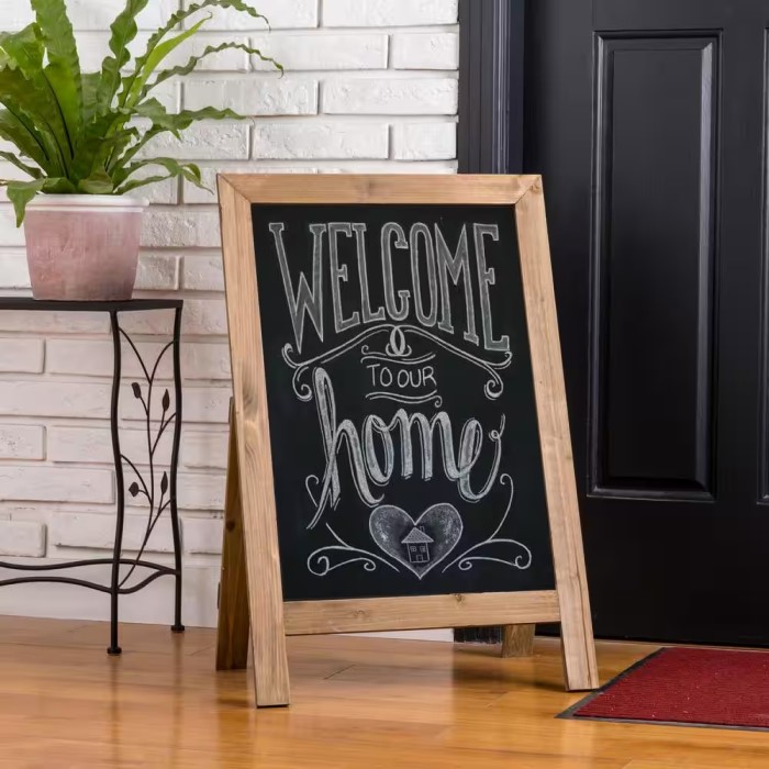 chalk board