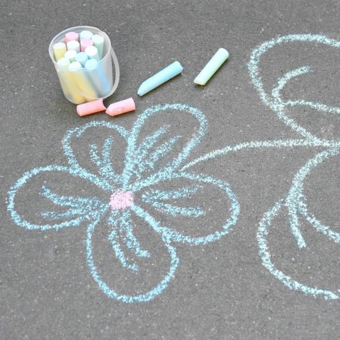 sidewalk chalk ideas