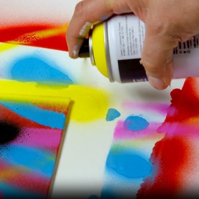 iridescent spray paint