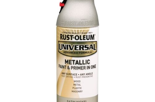 brushed nickel spray paint