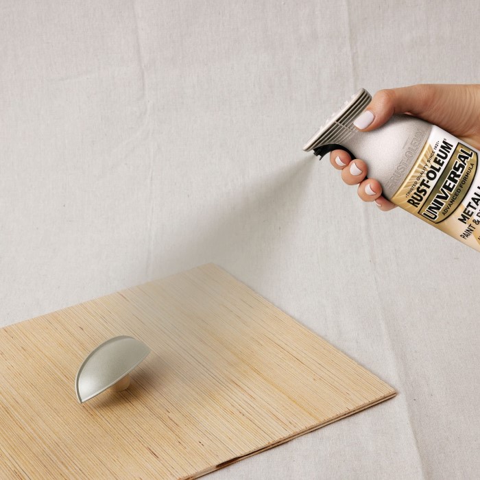 brushed nickel spray paint