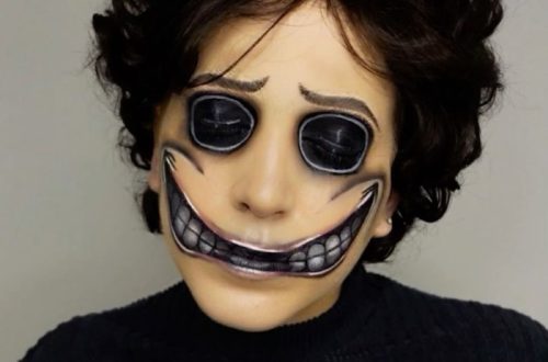 cool halloween face paint