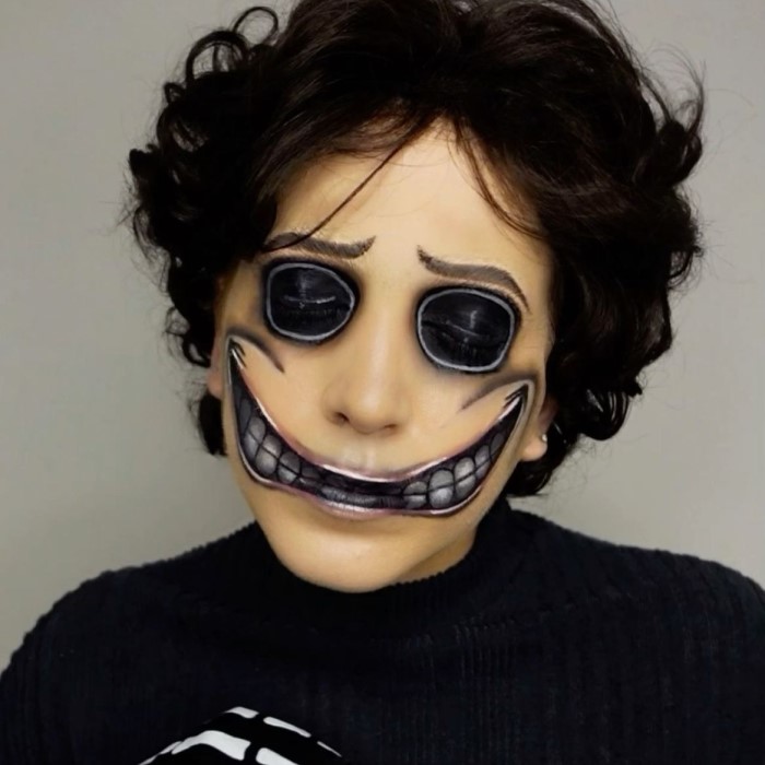 cool halloween face paint