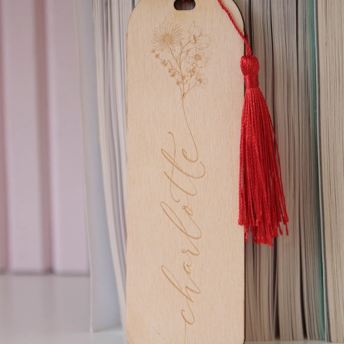 personalized bookmark