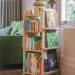 rotating bookshelf