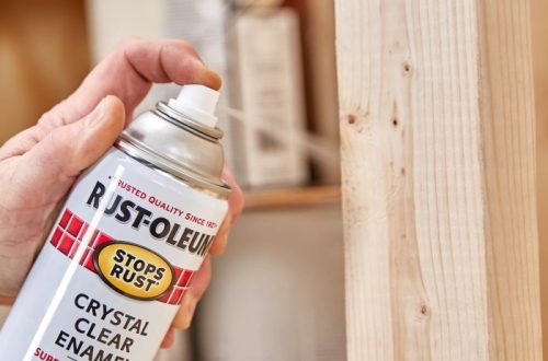clear coat spray paint