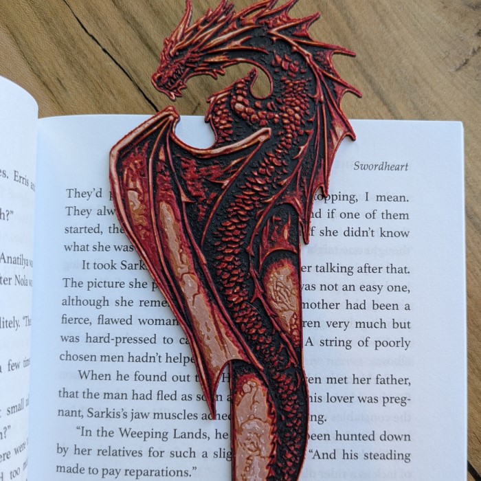 dragon bookmark