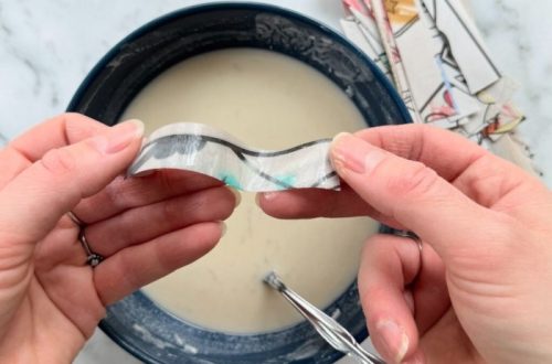 paper mache with flour