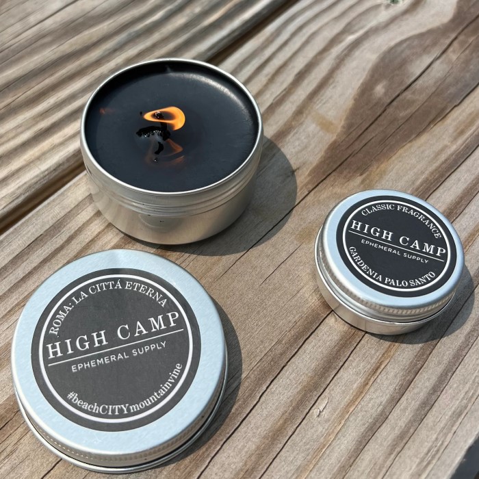 can you fly with a candle