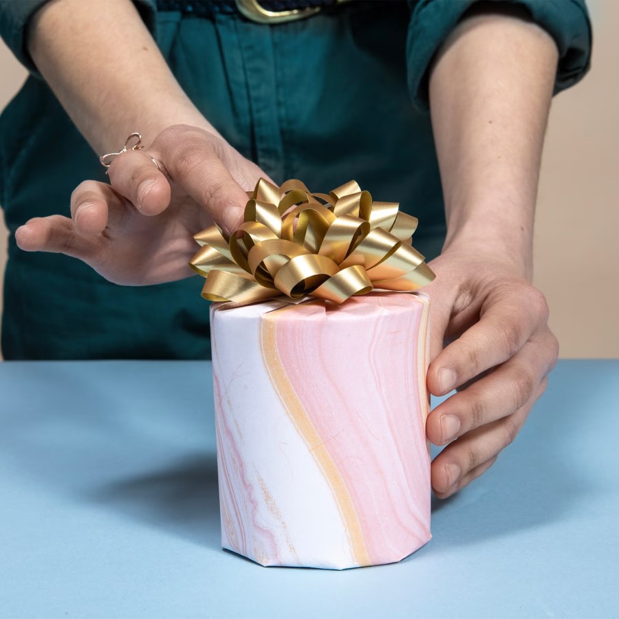 how to wrap a candle