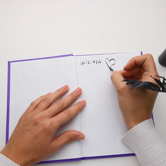 how to make a quill pen