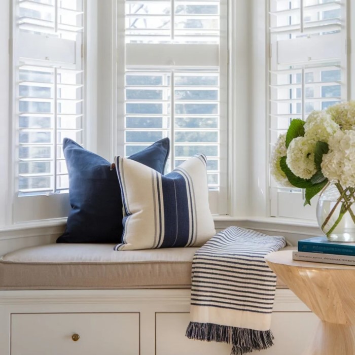 bay window reading nook