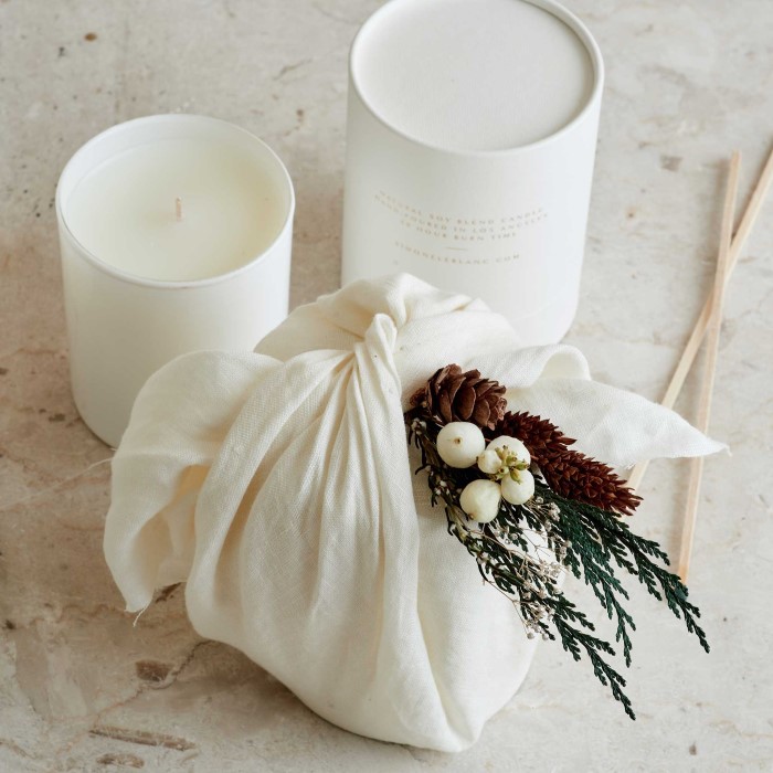 how to wrap a candle