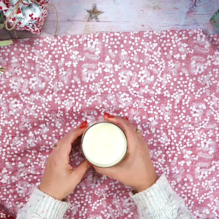 how to wrap a candle