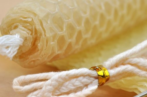 how to make a candle wick