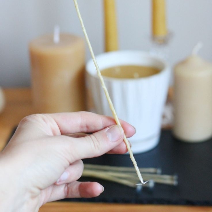 what can i use as a candle wick