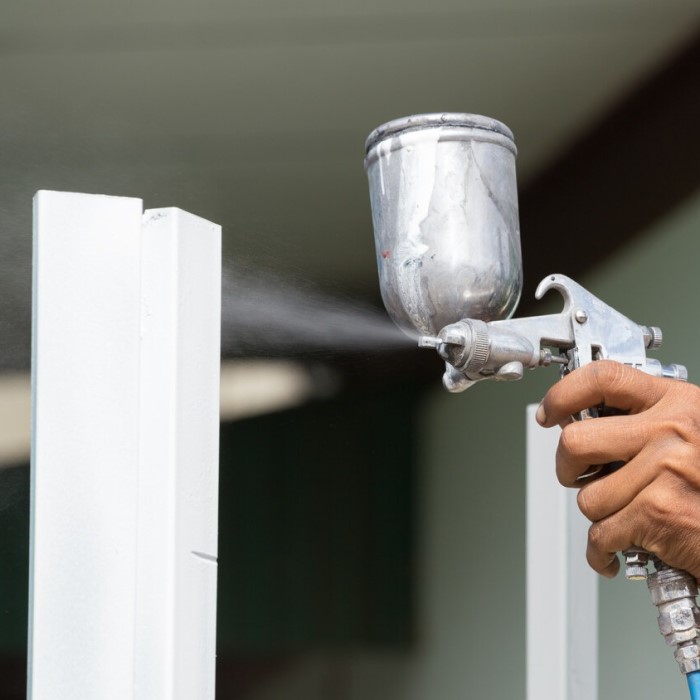 spray paint dry time