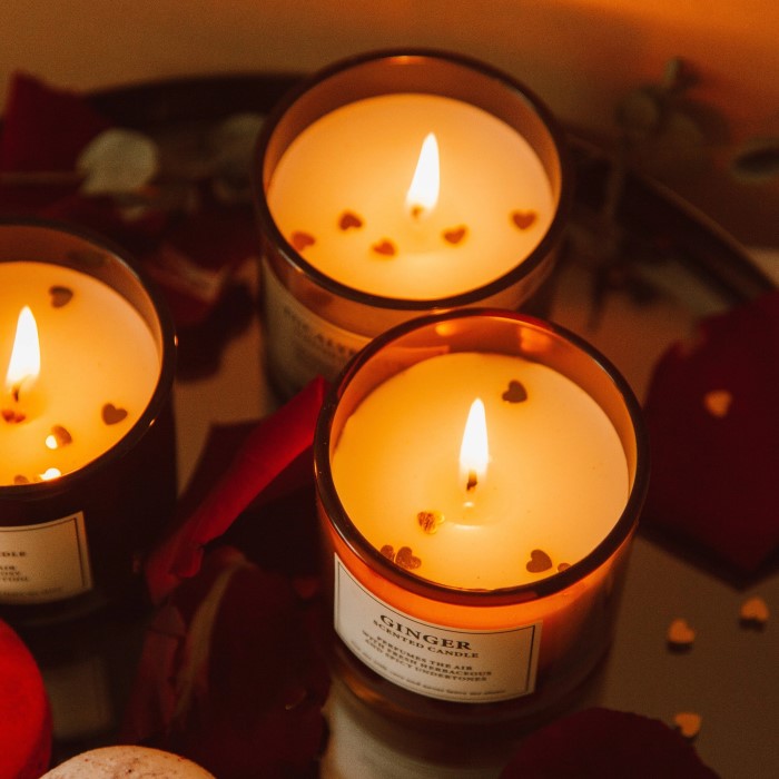 how much essential oil to add to candle