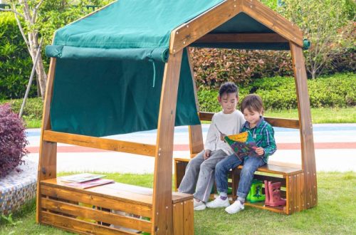 outdoor reading nook