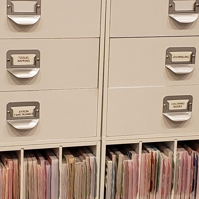 craft paper storage