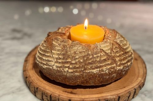 how to make a butter candle