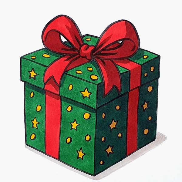 christmas gift drawing