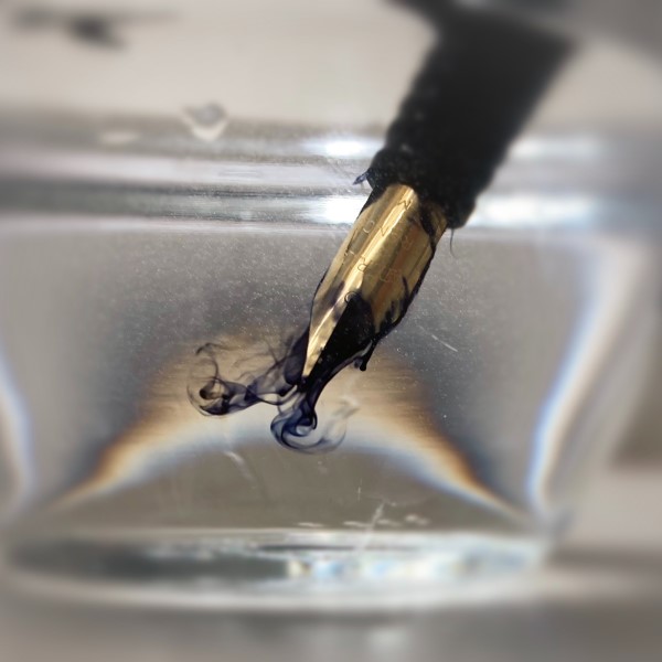 how to clean fountain pen