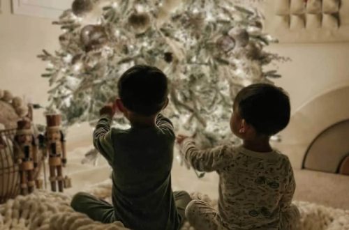 diy christmas photoshoot