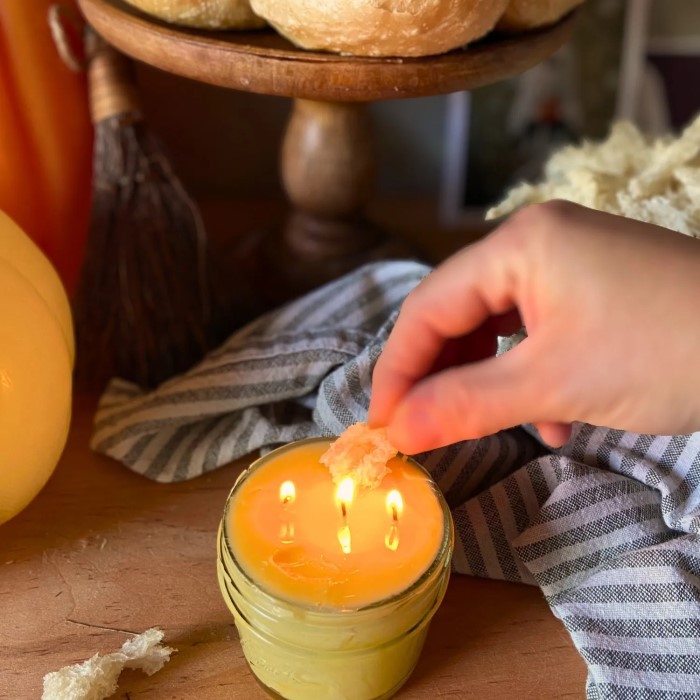 how to make a butter candle