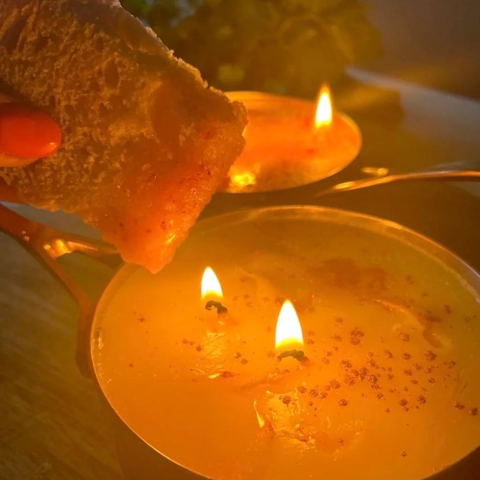 how to make a butter candle