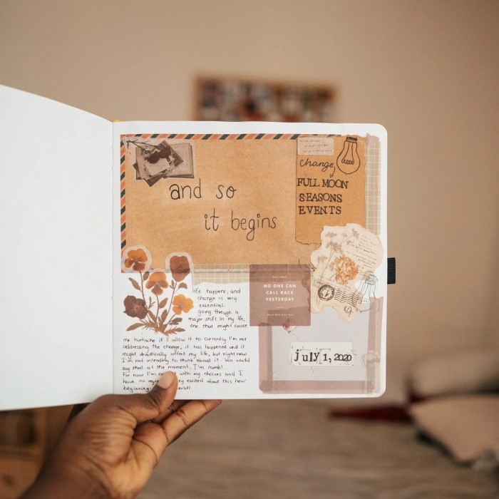 scrapbook journal ideas