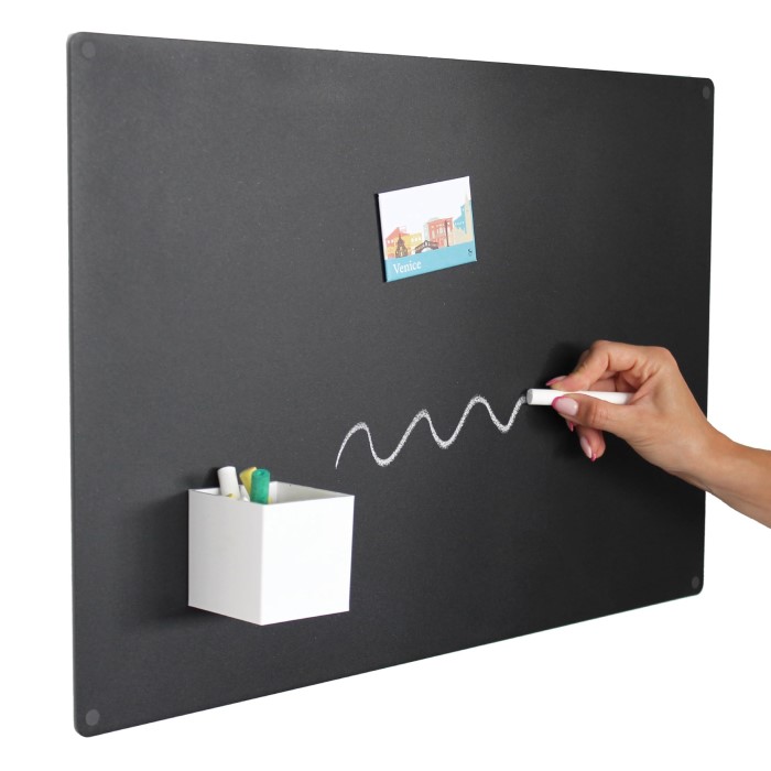 magnetic chalk board
