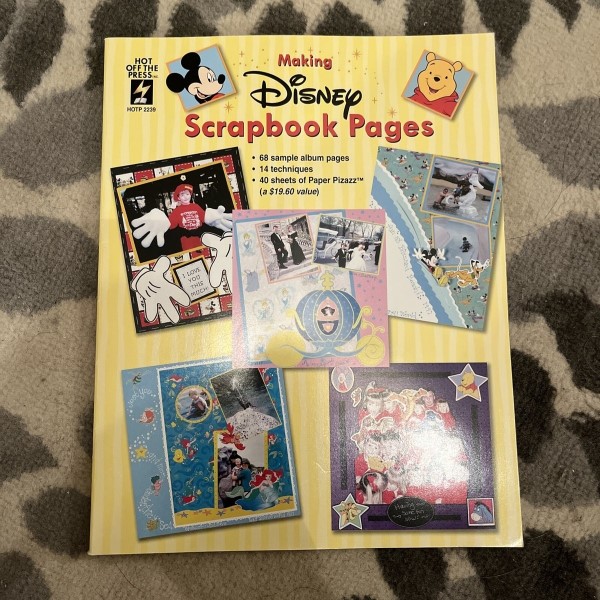 disney scrapbook supplies