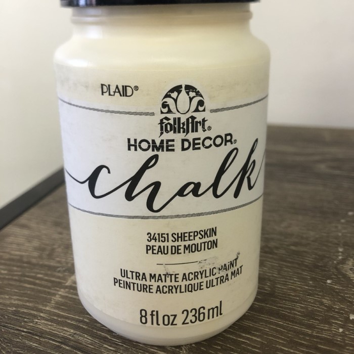folk art chalk paint